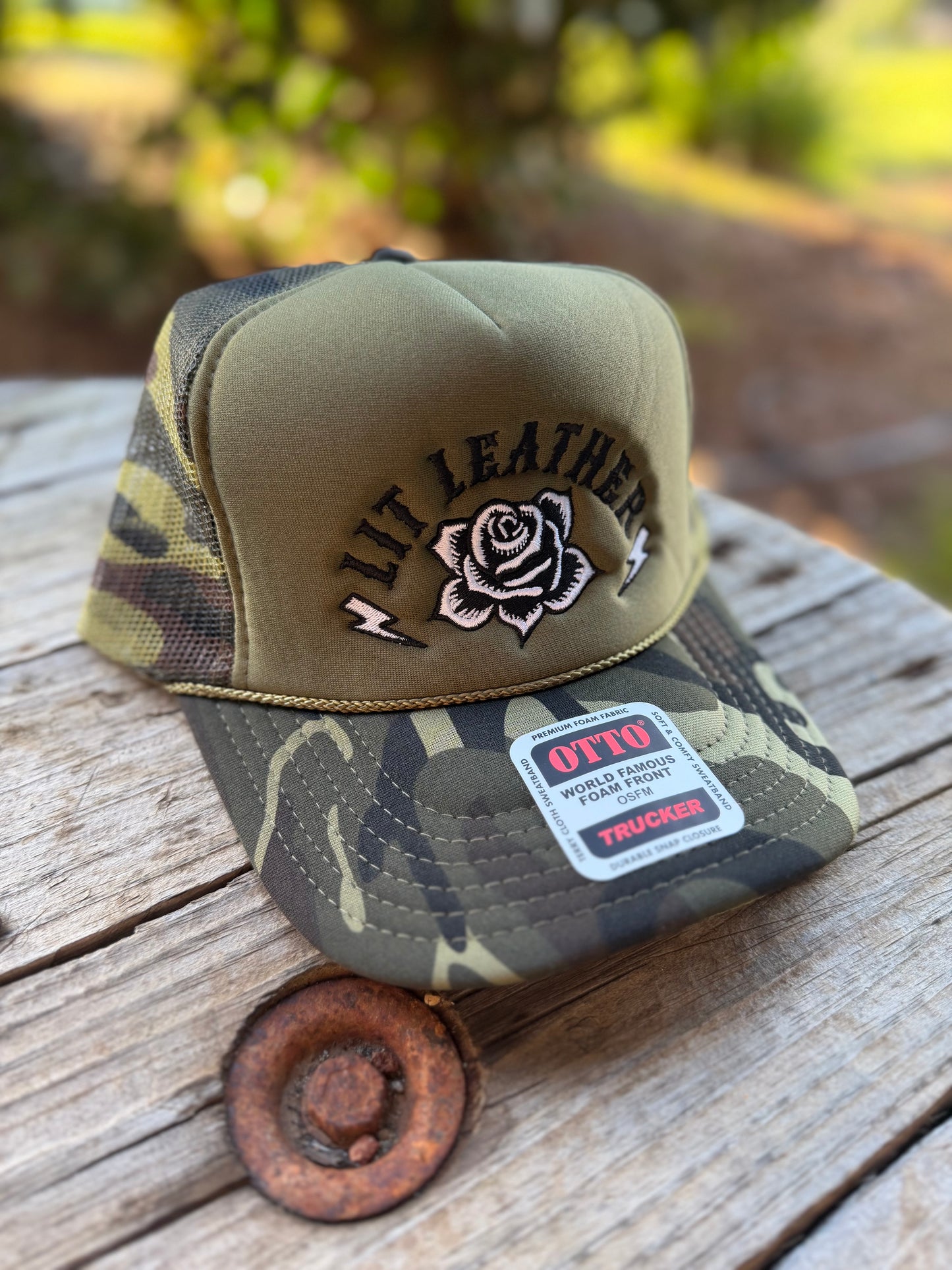 Camo LIT Tracker Hat
