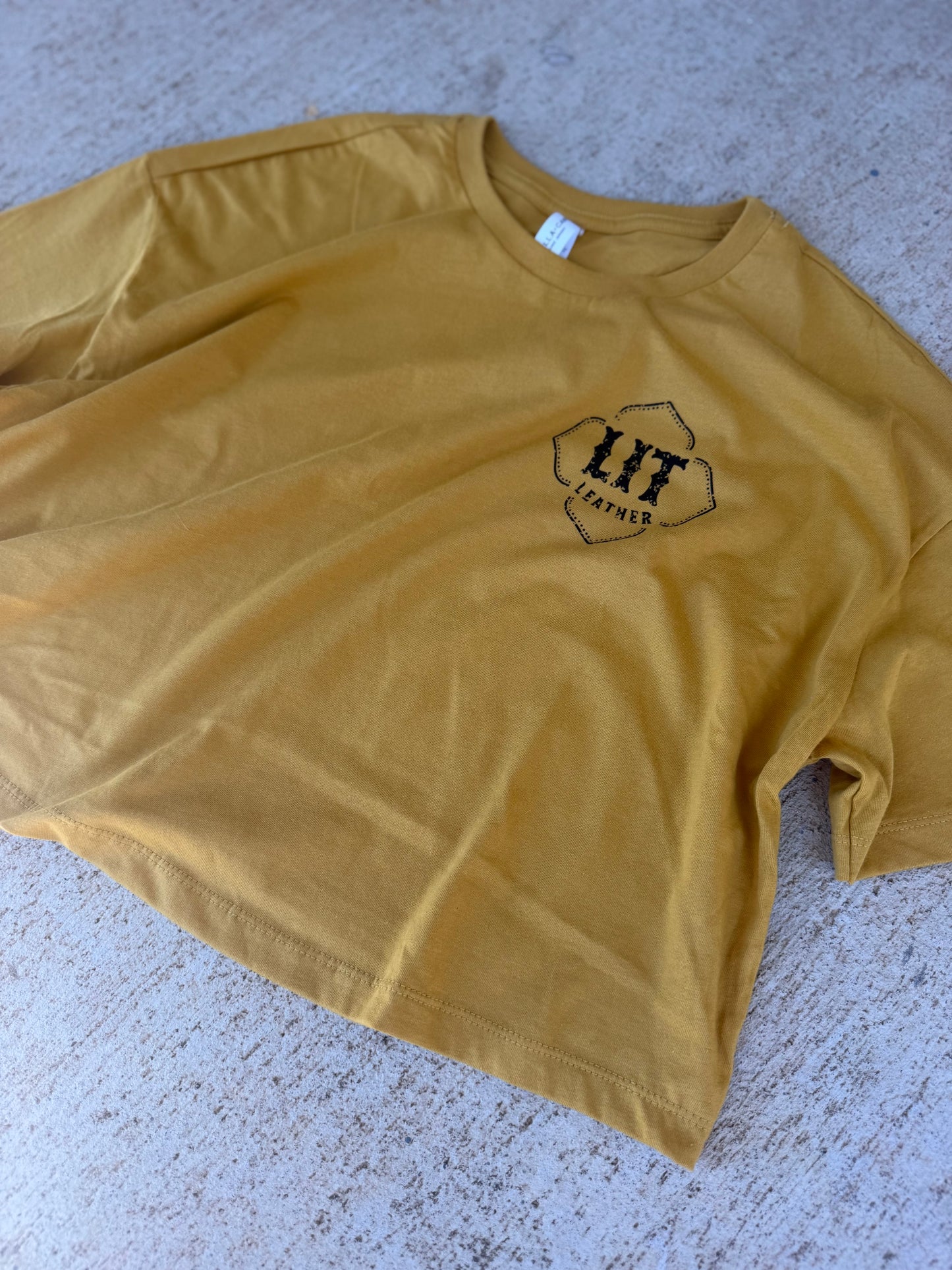 Litty Titty (BACK) Mustard Crop