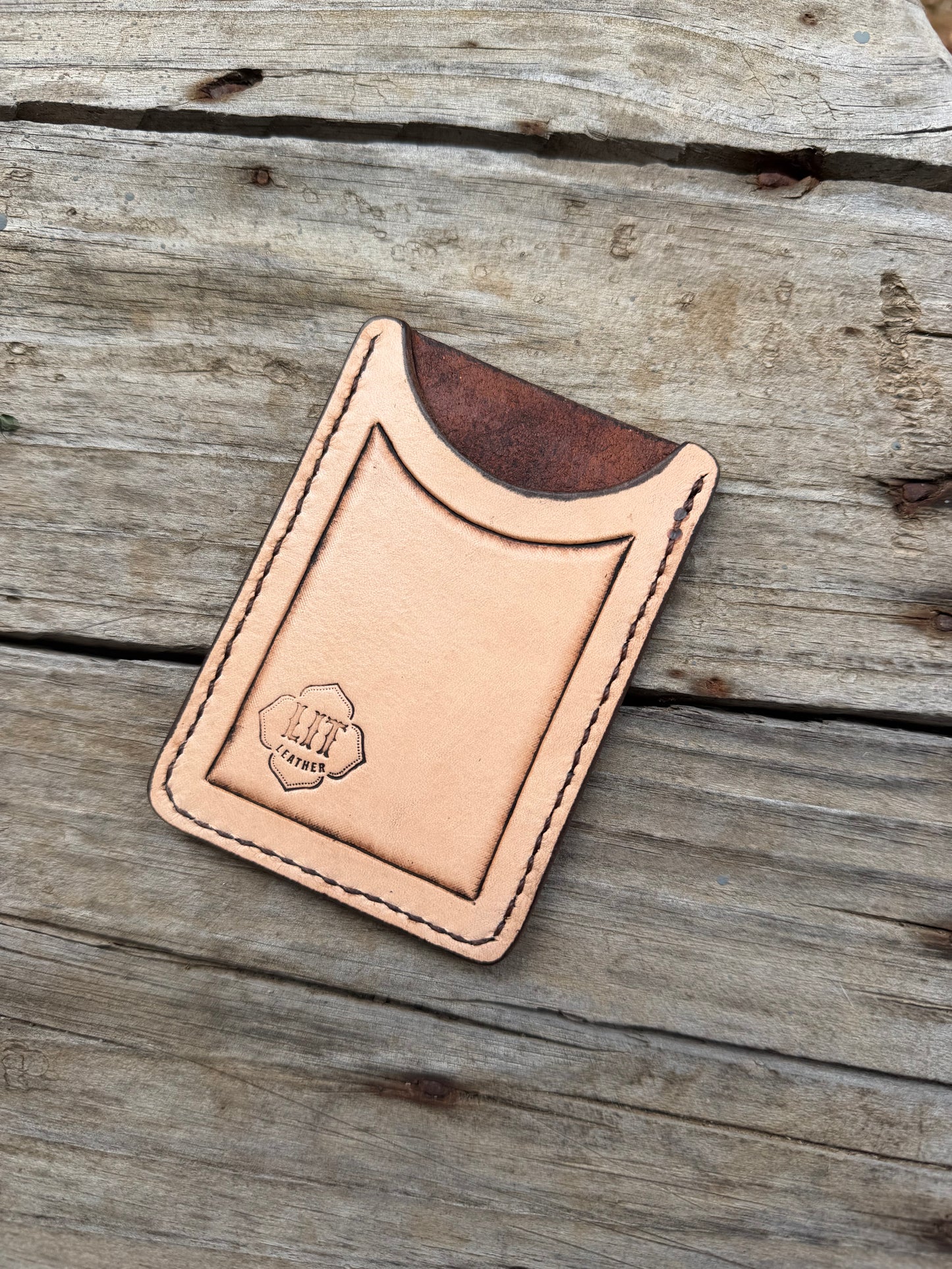 Pink Skull Cherries Card Wallet