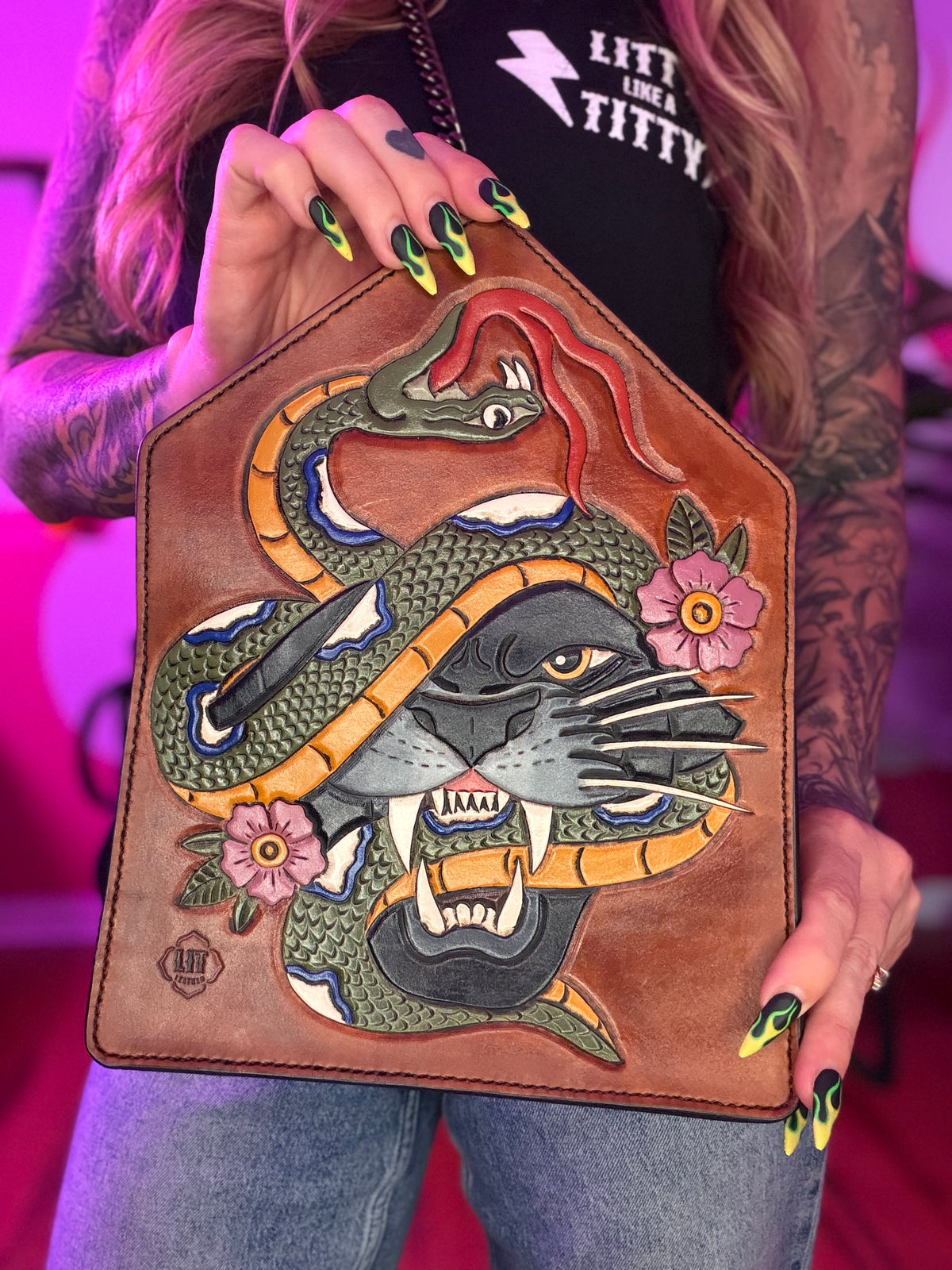Panther and Snake Bag
