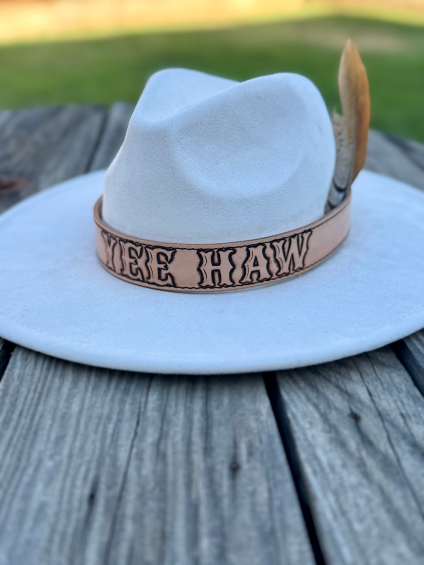 'YEE HAW' Hatband