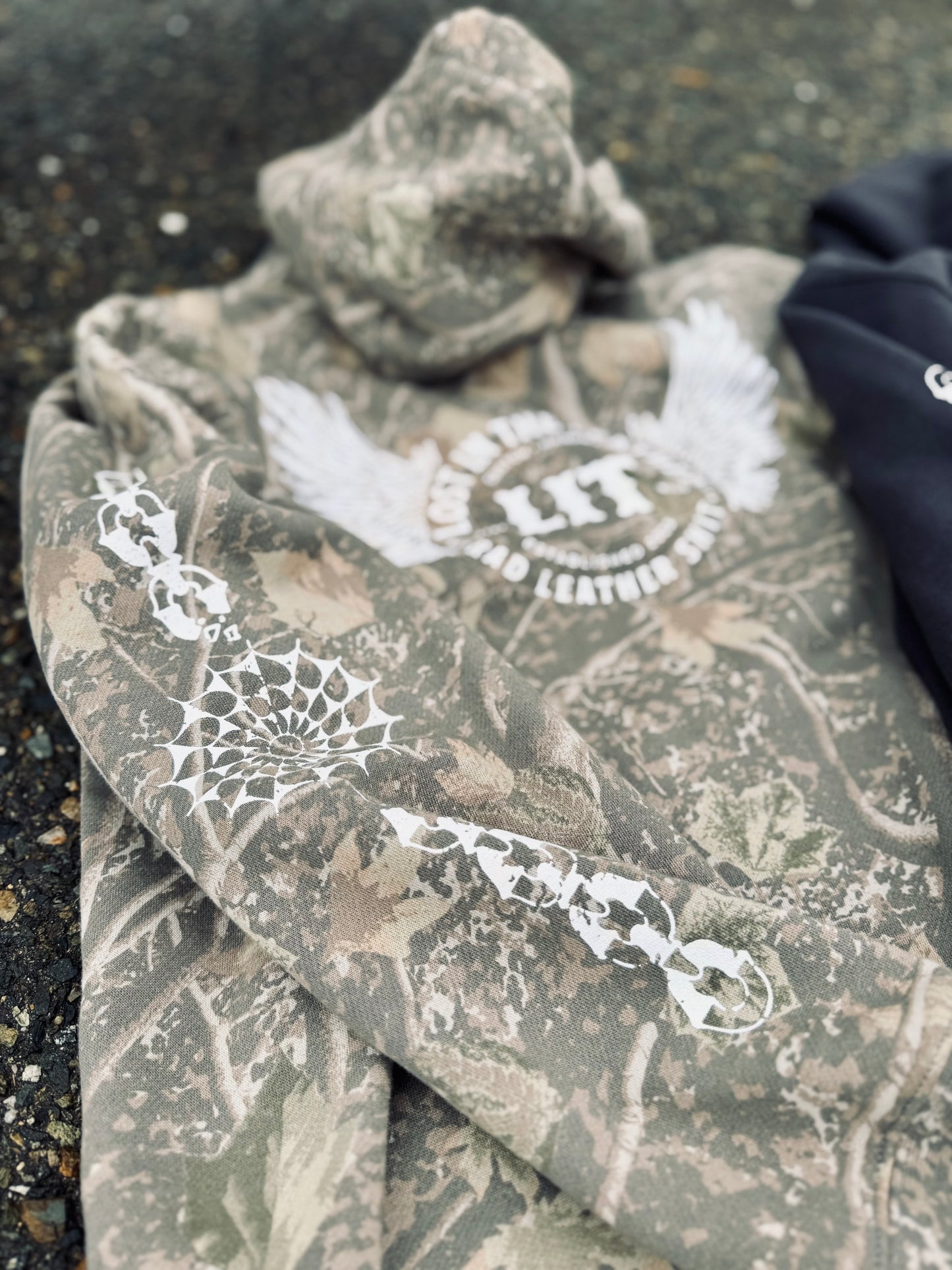 Deadwood LIT Leather Hoodie