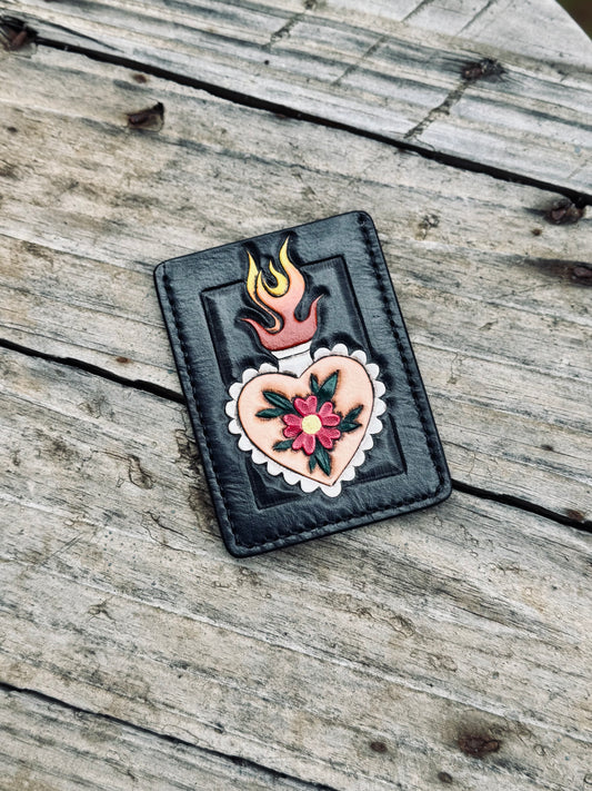 Sacred Heart Card Wallet￼