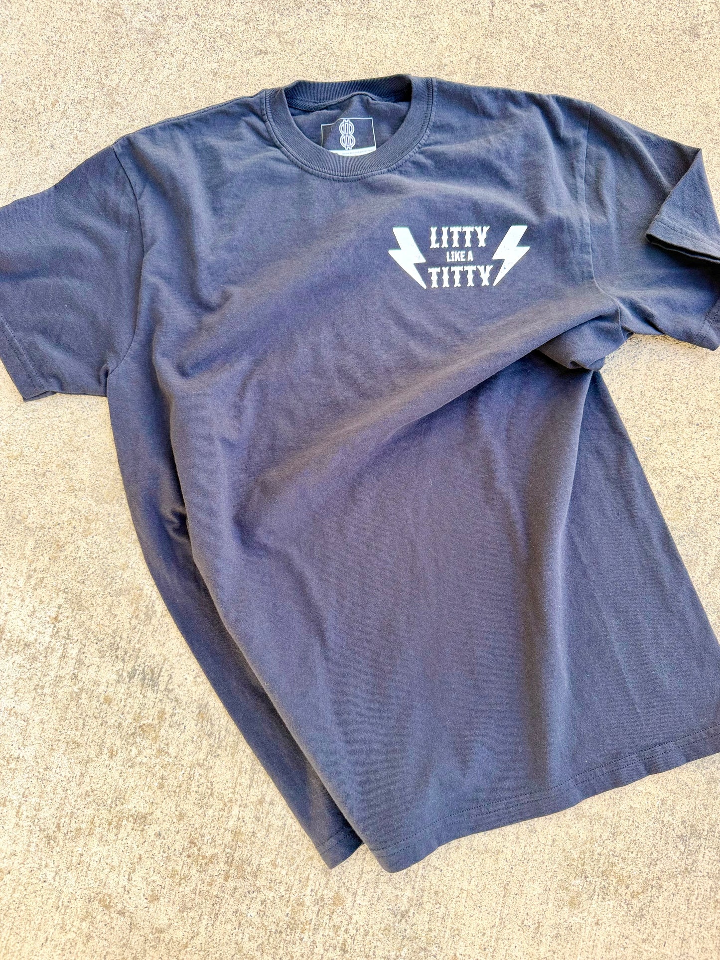 Litty Titty Black T-Shirt