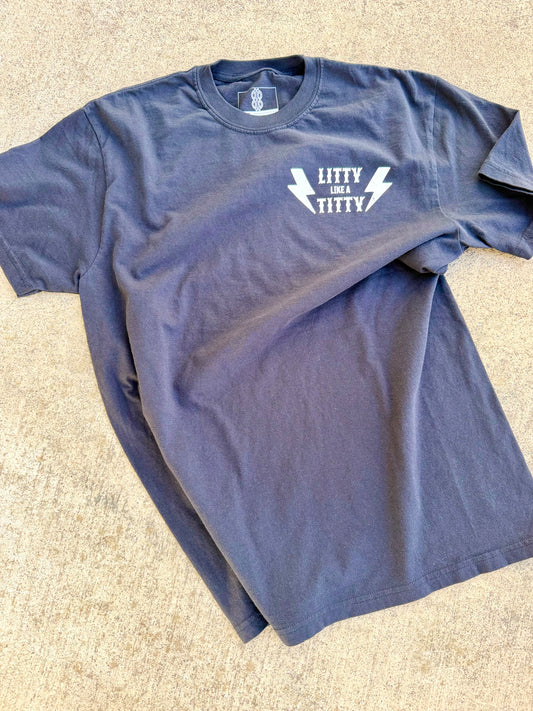 Litty Titty Black T-Shirt