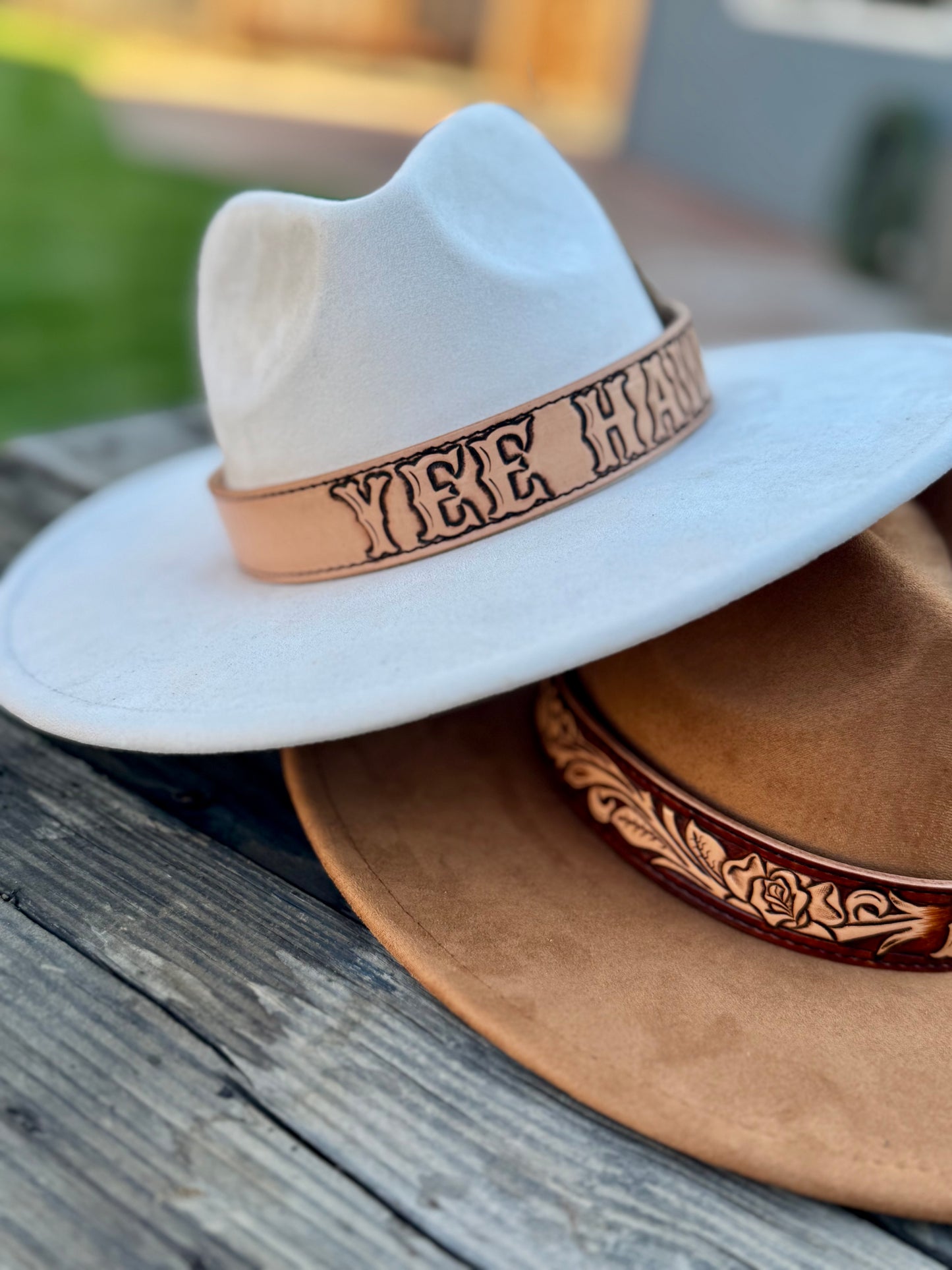 'YEE HAW' Hatband