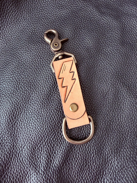 Natural Bolt Keychain