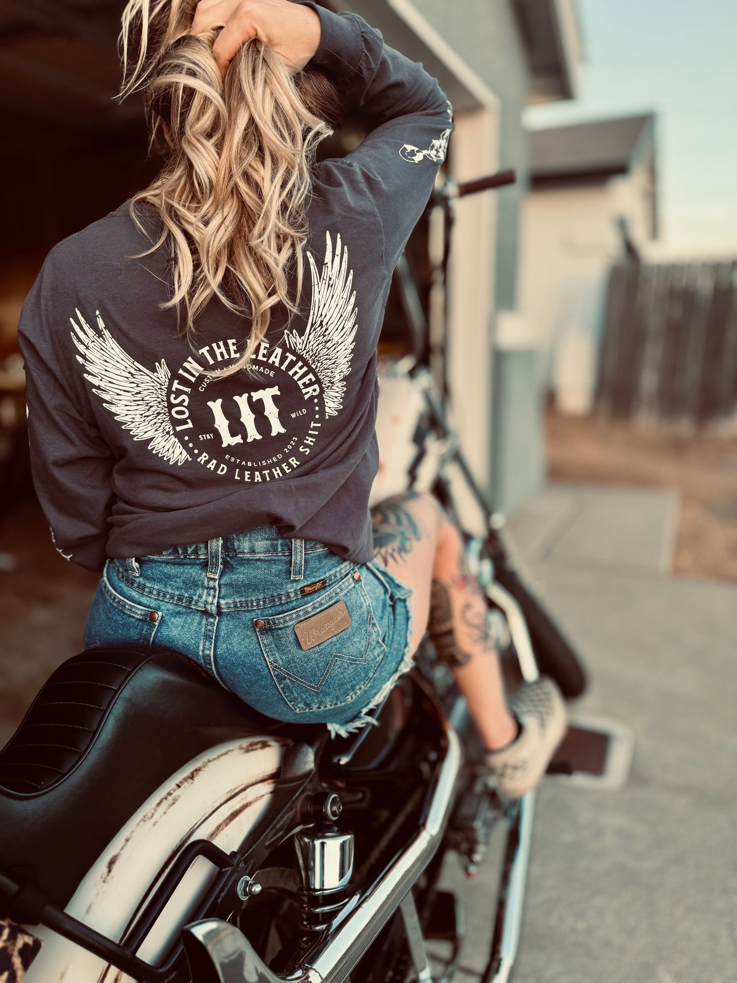 LIT Leather Long Sleeve